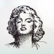 M.Monroe (perokresba) r.1990